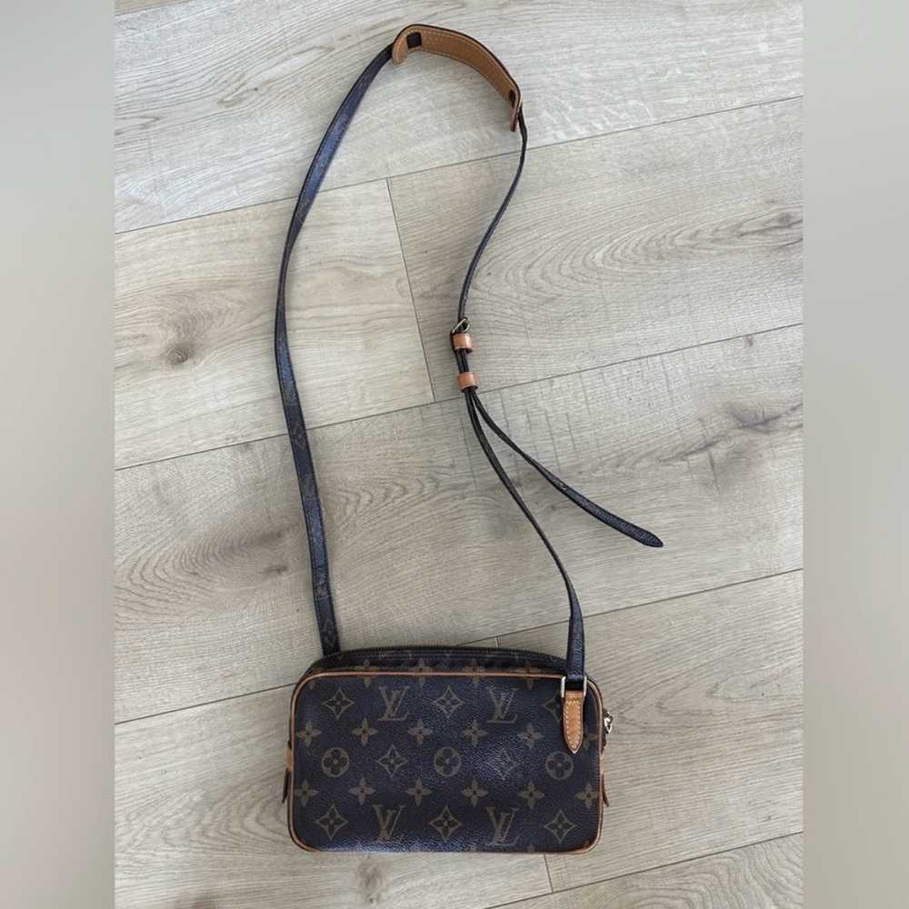 Louis Vuitton Marly Bandouliere Monogram Canvas Crossbody Bag